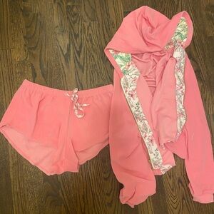 Loveshackfancy x Hurley velour set